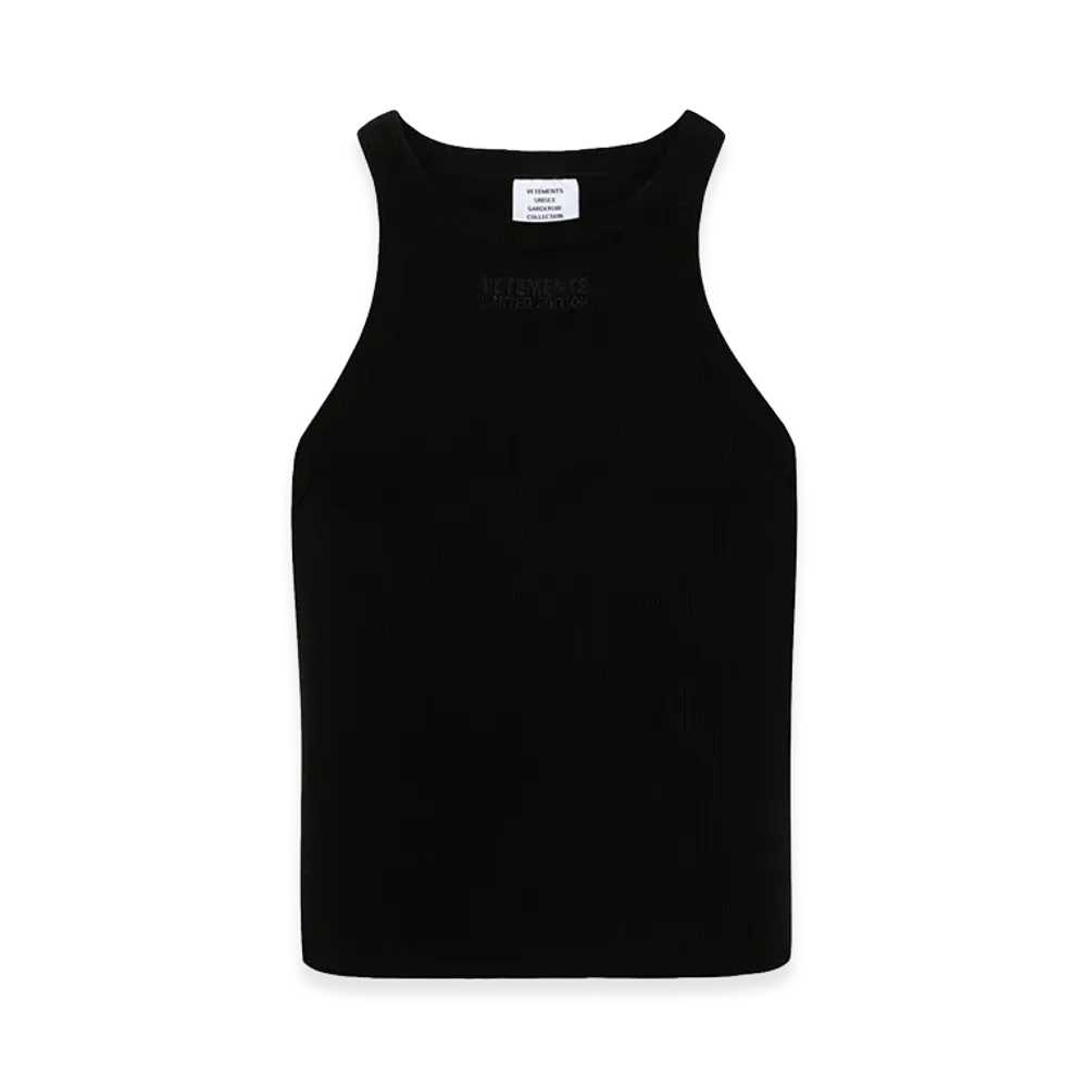 VETEMENTS Women's Tank Top "Black"