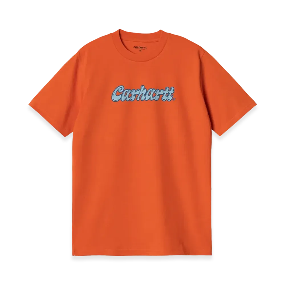 Carhartt WIP Liquid Script T-Shirt "Kumquat"