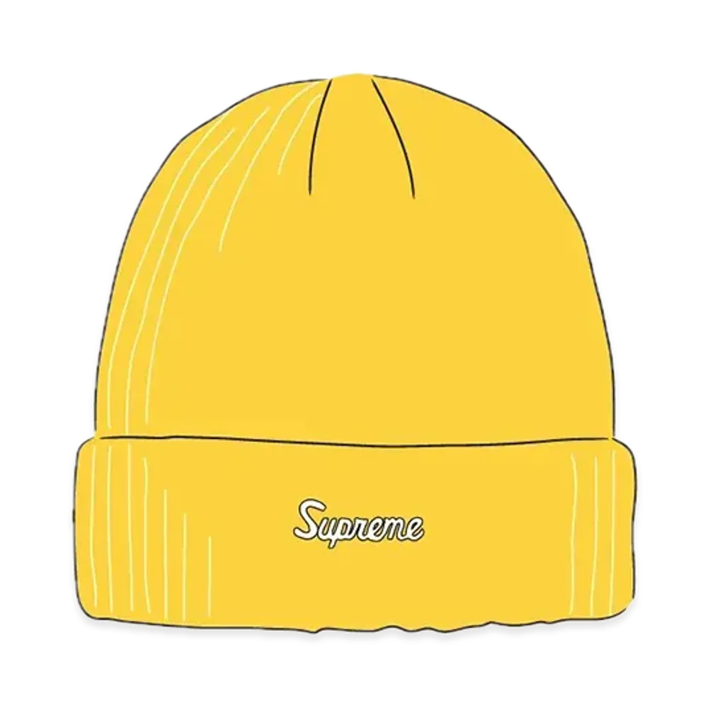 Supreme Loose Gauge Beanie "Yellow" (20FW)