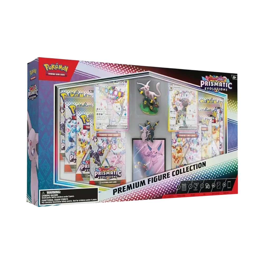 ポケモンカードゲーム(英語版) スカーレット&バイオレット「プリズマティックエボリューションズ プレミアム フィギュア コレクション」