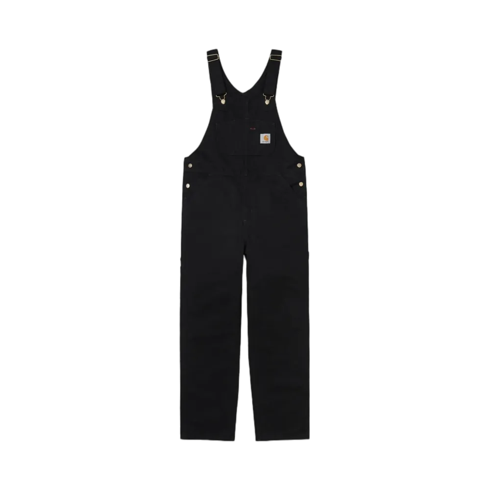 Carhartt WIP Bib Overall "Black(Rinsed)"