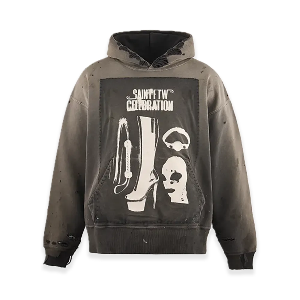 SAINT Mxxxxxx Hoodie Saint Celebration "Black"