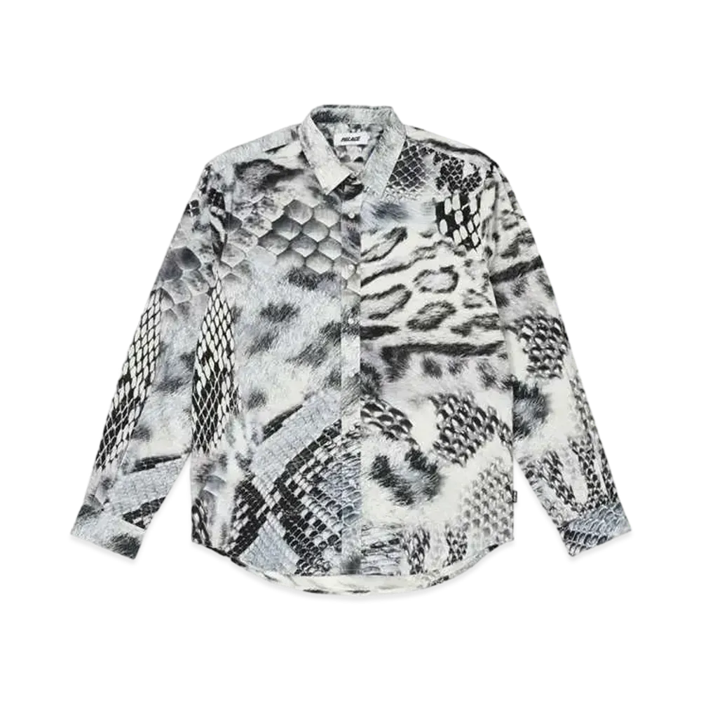 PALACE Animal Print Shirt "Gray"