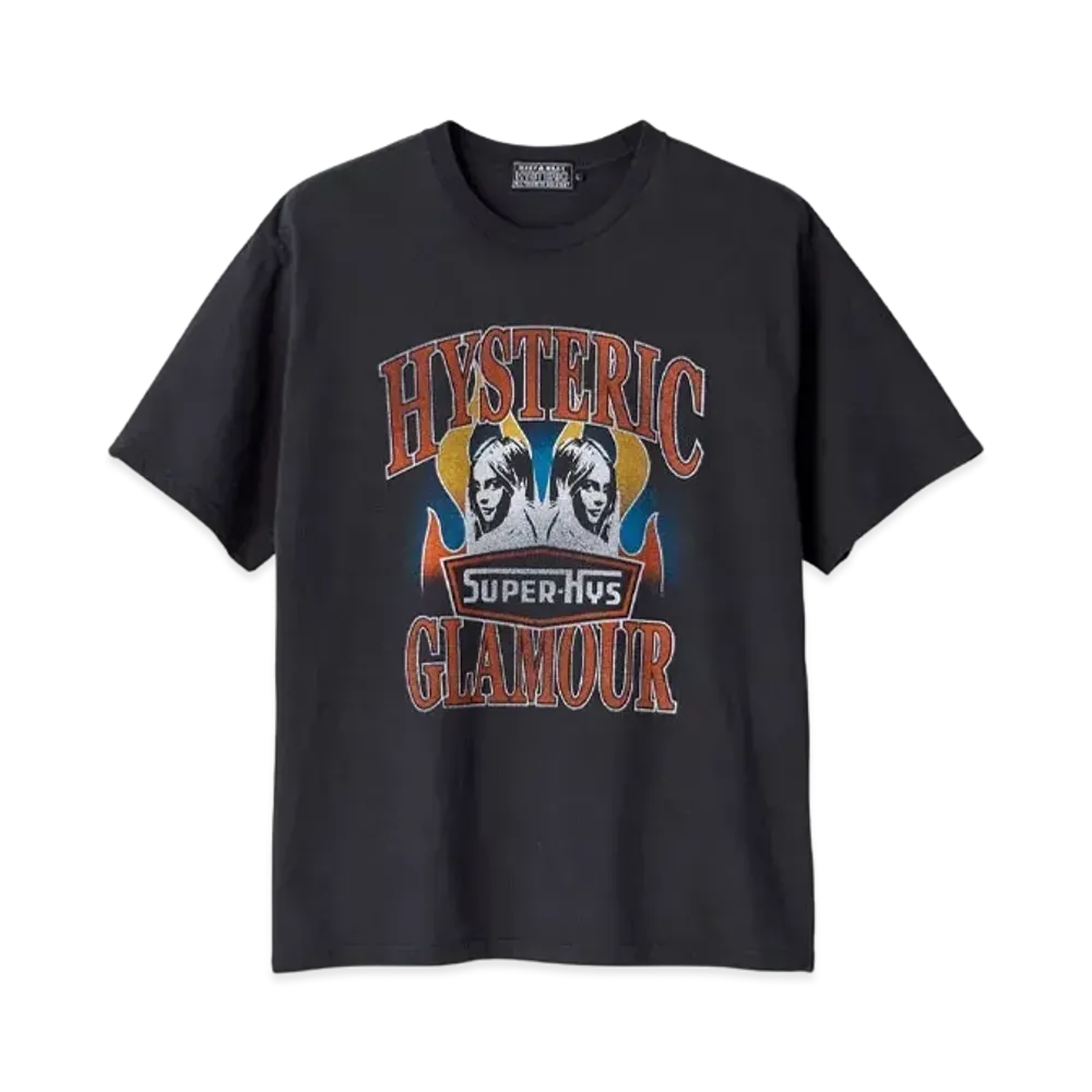 HYSTERIC GLAMOUR Flare Woman Tee "Black"