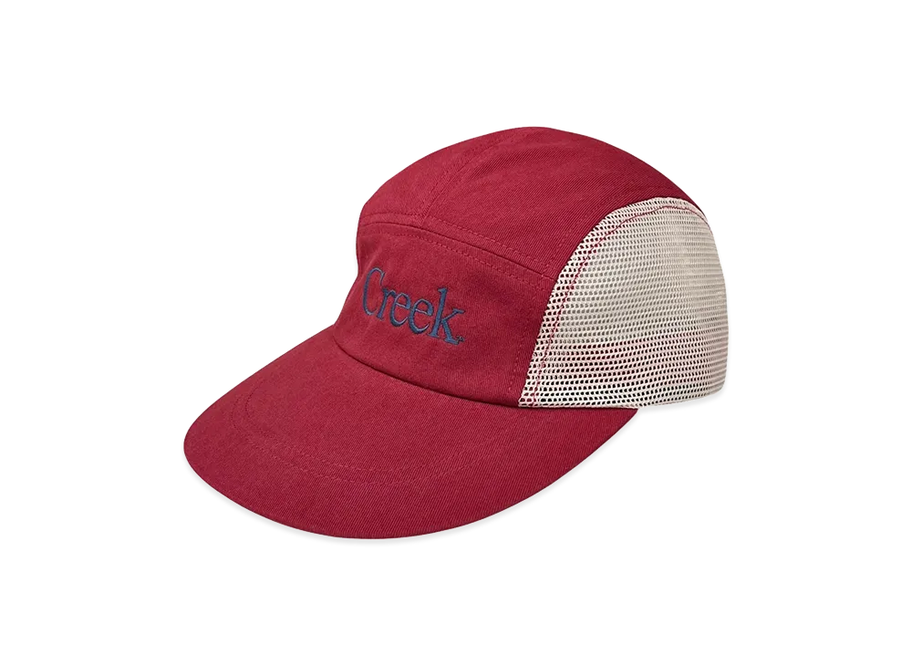 Creek Angler's Device Mesh Cap "Red"
