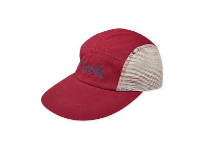 Creek Angler's Device Mesh Cap "Red"