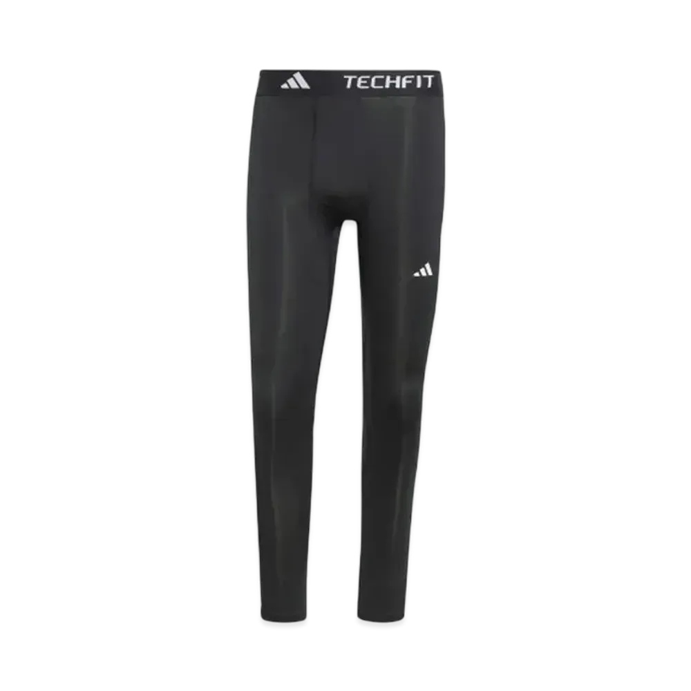adidas Tech Fit Compression Training Three Stripes Long Leggings "Black"