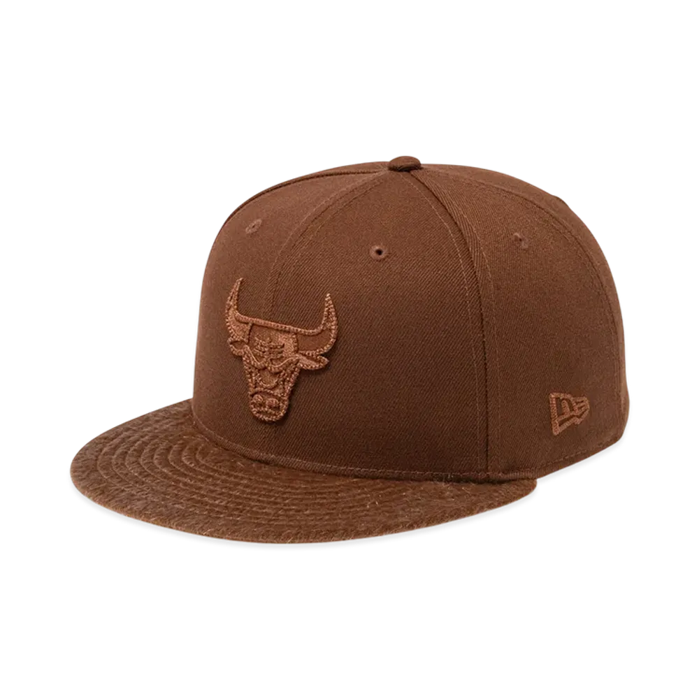 NEW ERA 59Fifty Year Of The Horse Chicago Bulls "Brown"
