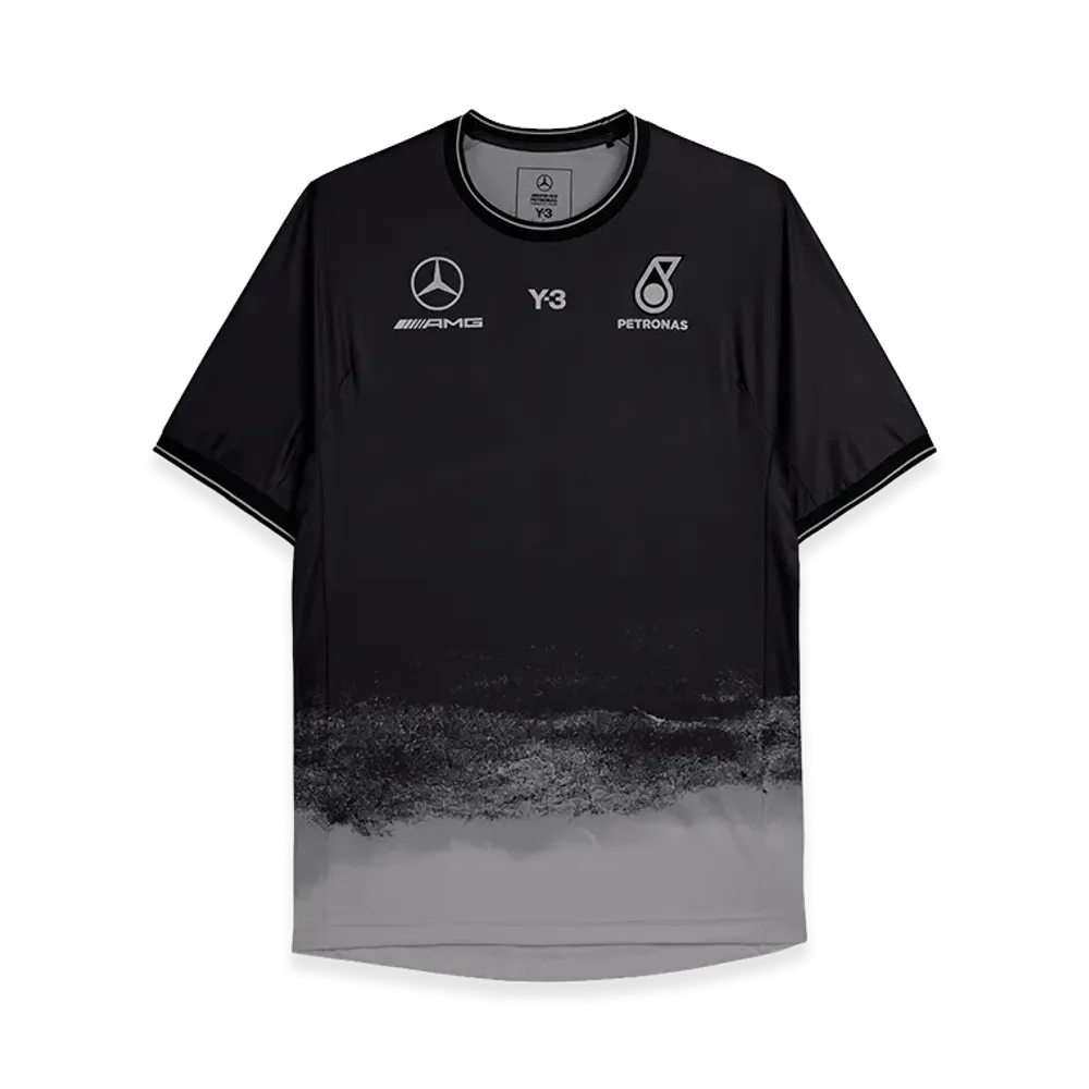 Y-3 x Mercedes AMG Petronas Formula 1 Team Mechanics Short Sleeve Jersey "Black"