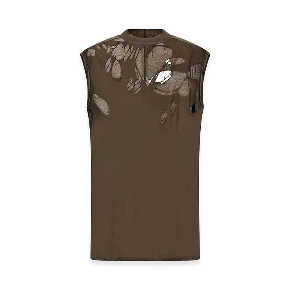 Rick Owens DRKSHDW Tarp Tank Top "Brown"