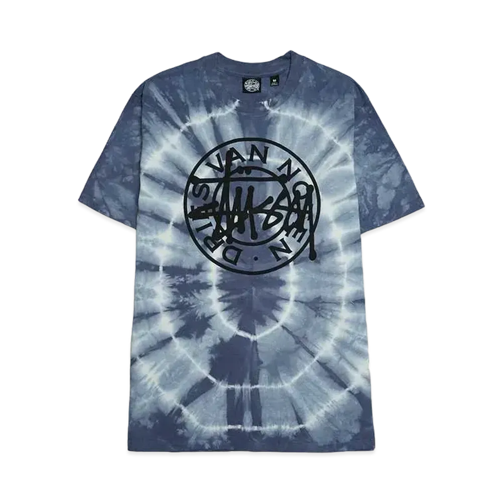 Stussy x Dries Van Noten Tie Dye Tee "Blue" 3903782