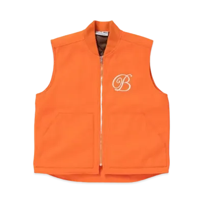 BlackEyePatch B EMBLEM DUCK VEST "Orange"