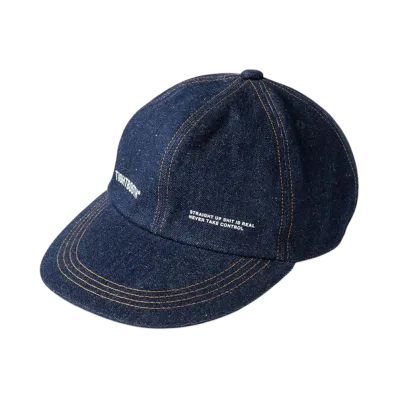 TIGHTBOOTH Label Logo Denim 6 Panel "Indigo"