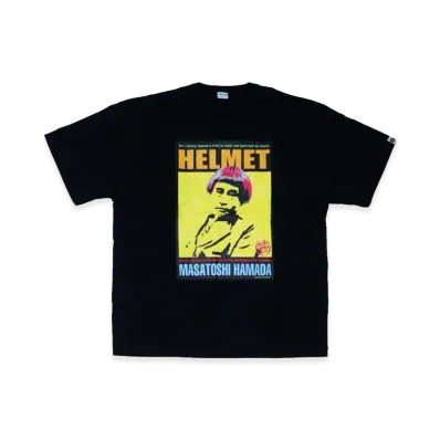 SAPEur x MASATOSHI HAMADA Helmet 2 S/S T-Shirt "Black"