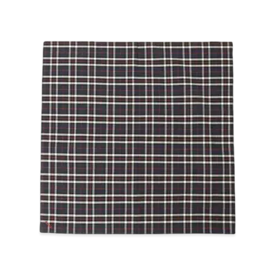BEAMS Tartan Check Handkerchief "Navy"
