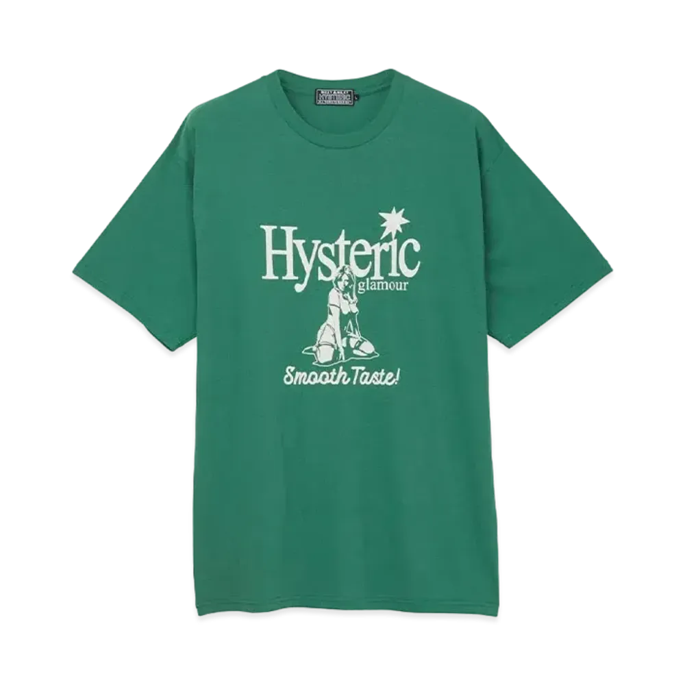 HYSTERIC GLAMOUR Thirsty Girl T-Shirt "Green"