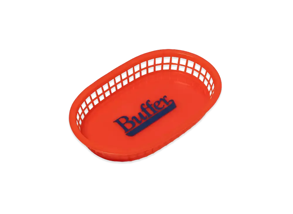 Buffer Nacho Tray "Orange"