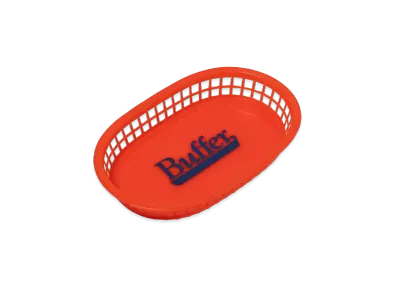 Buffer Nacho Tray "Orange"