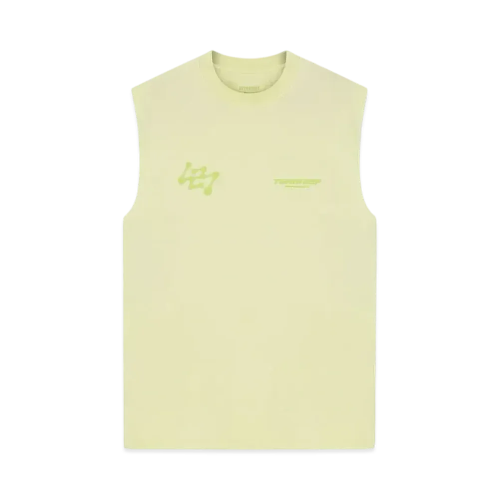 REPRESENT 247 Future Terrains Oversized Tank "Shadow Lime"