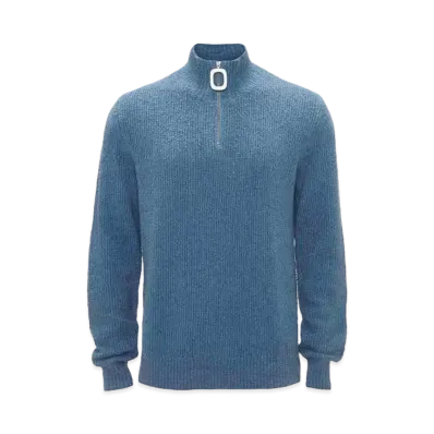 JW ANDERSON Boucle Henry Pullover "Blue"