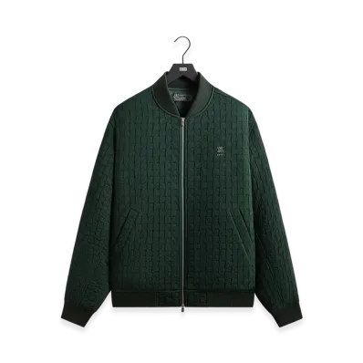 Kith Check Quilt Avery Bomber Jacket "Stadium"