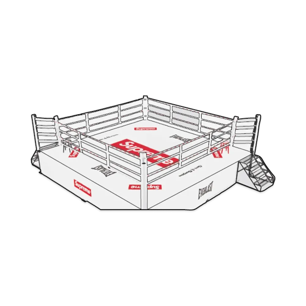 Supreme x Everlast 20-Foot Boxing Ring "White"