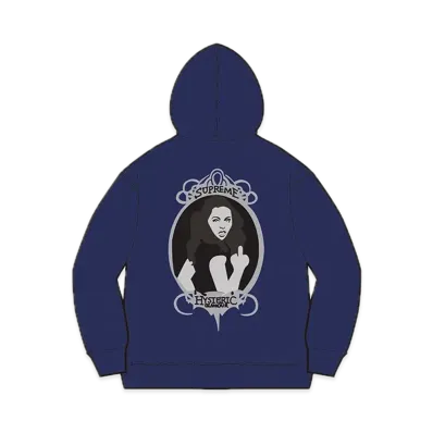 Supreme x HYSTERIC GLAMOUR Zip Up Hooded Sweatshirt "Purple"