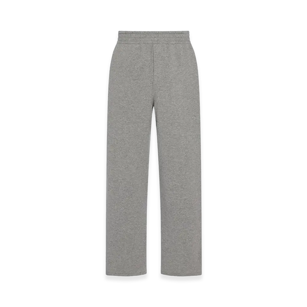 The Row Arlan Cashmere Pants "Grey Melange"