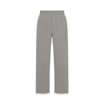 The Row Arlan Cashmere Pants "Grey Melange"