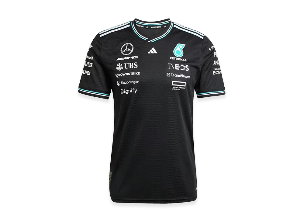 adidas Mercedes-AMG Petronas F1 Team Authentic Driver Jersey "Black/White"