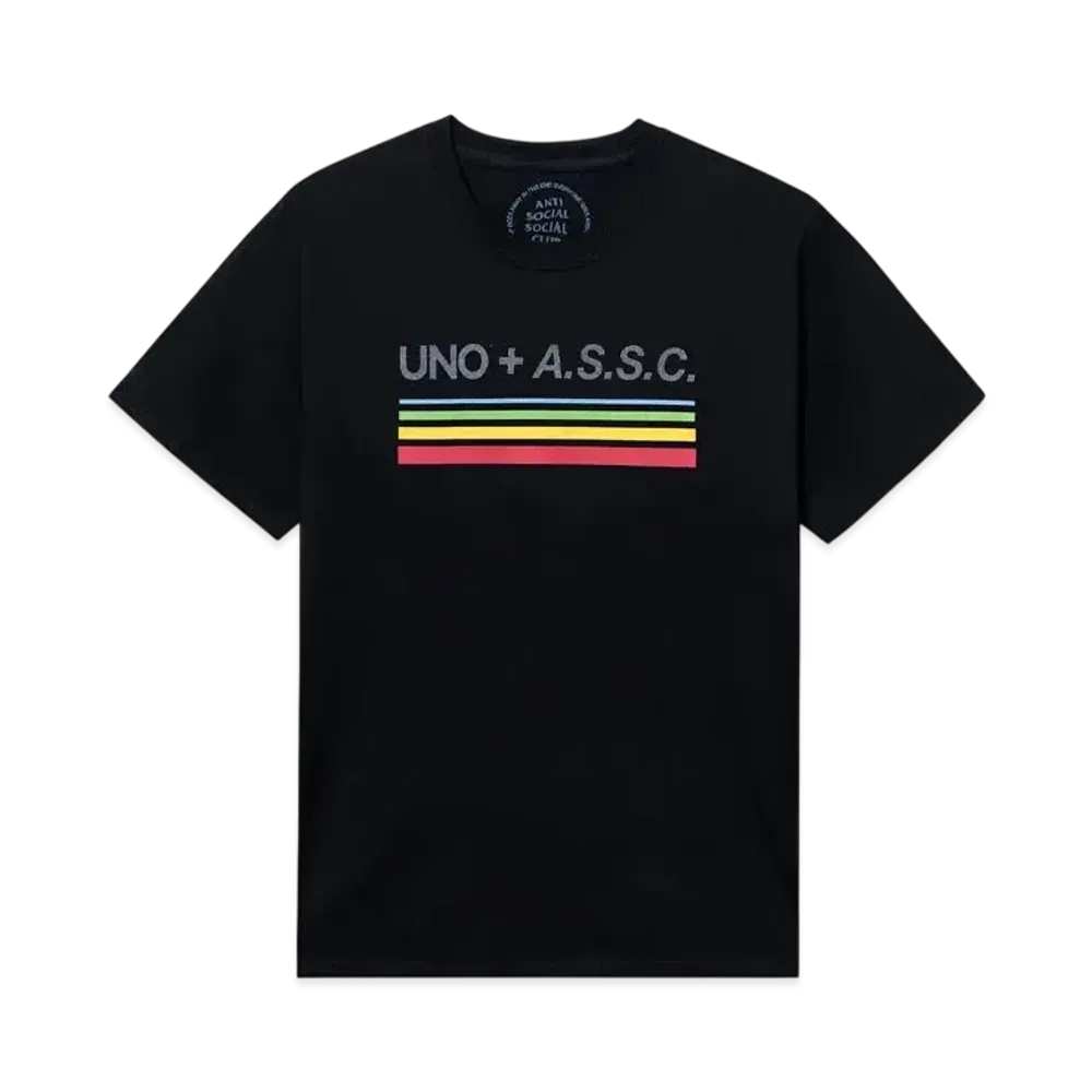 ANTI SOCIAL SOCIAL CLUB x UNO Wild Reflective Tee "Black"