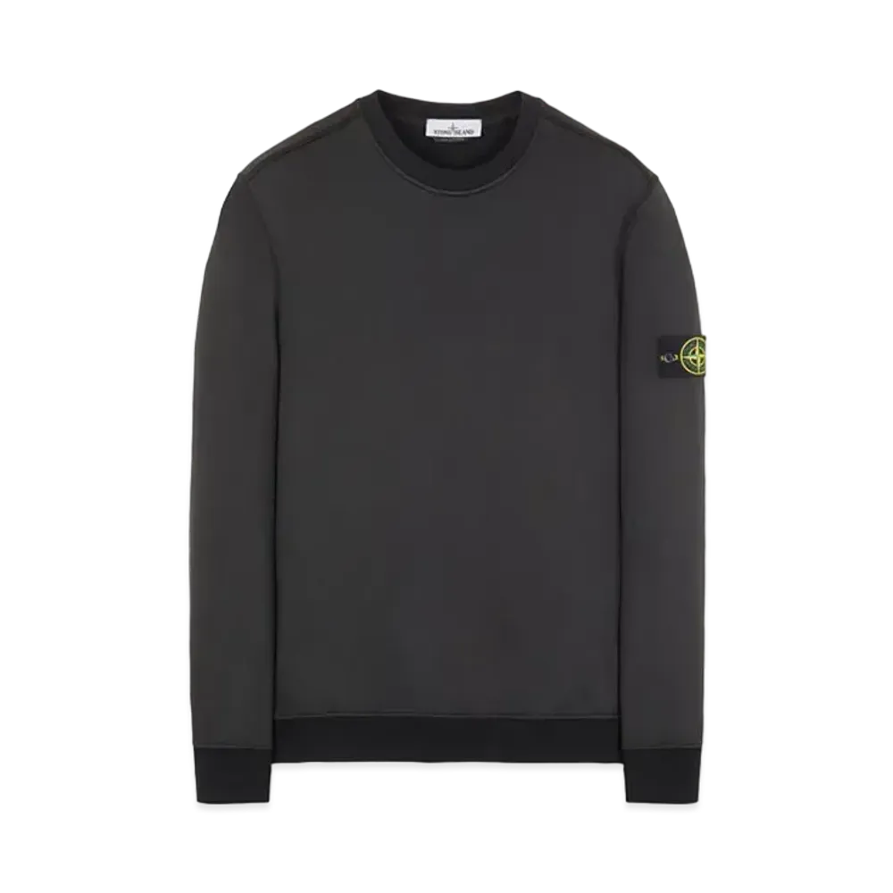 Stone Island 63547 COTTON NYLON FLEECE "Black"