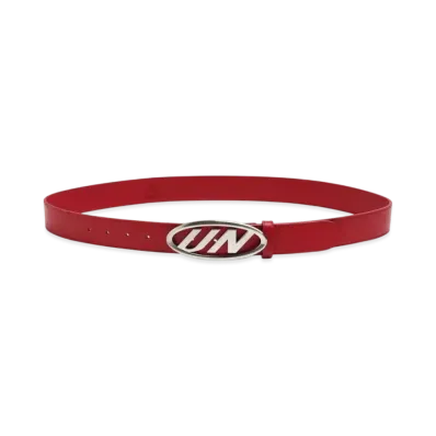 Unknown London Buckle Belt "Red"