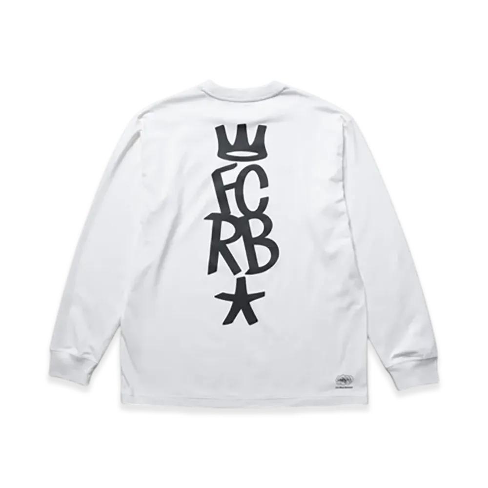 F.C.Real Bristol x Eric Haze Emblem L/S Tee "White"