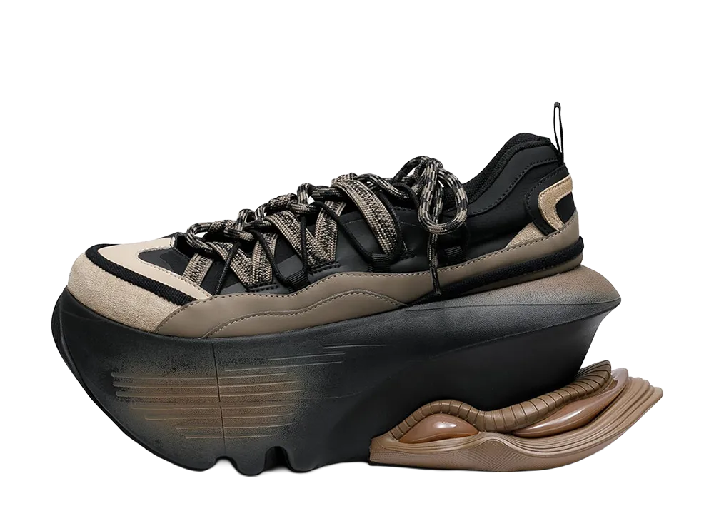 grounds JOG VISION FLUX OPEN LACE "Brown/Sand Black"