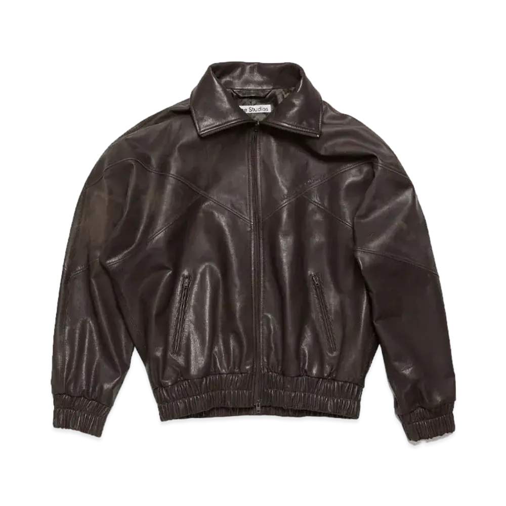 Acne Studios Leather Jacket #1 "Brown"
