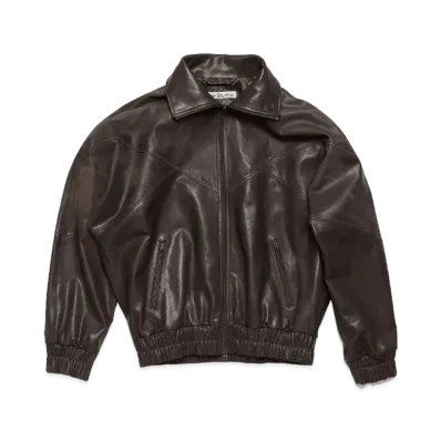 Acne Studios Leather Jacket #1 "Brown"