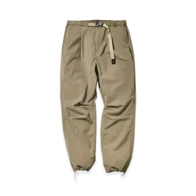 nonnative x Gramicci Walker St Easy Pants Poly Twill Stretch Solotex "Taupe"