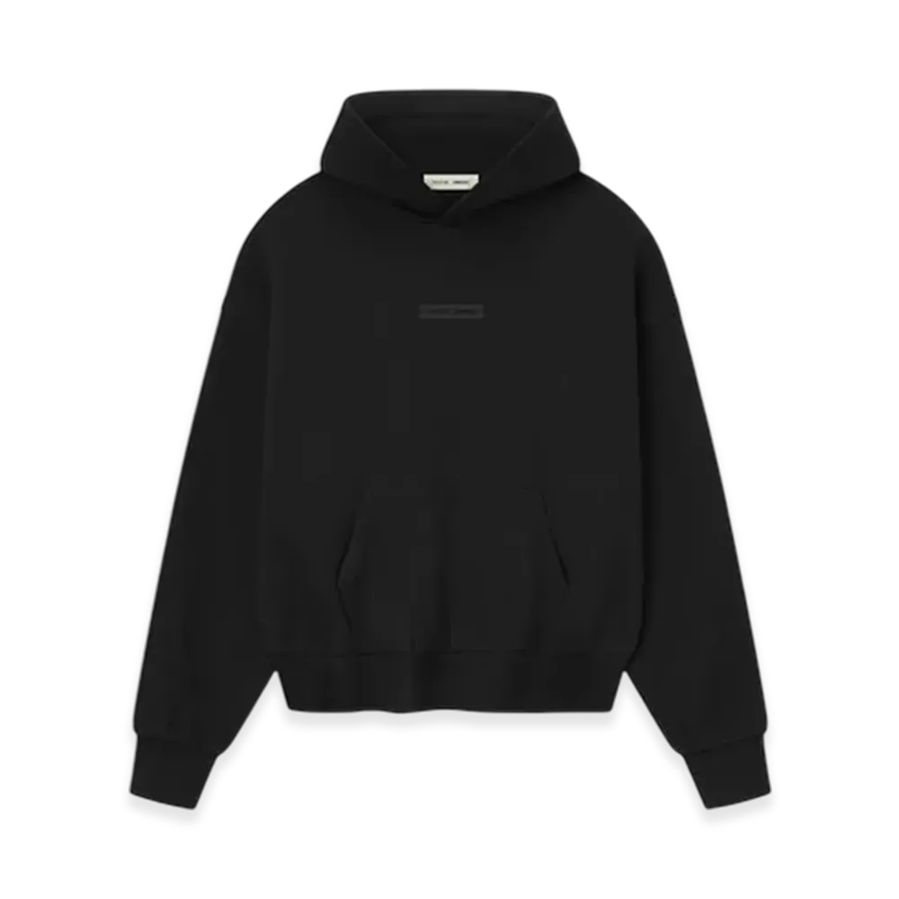 FEAR OF GOD ESSENTIALS Classic Fleece Hoodie "Jet Black"