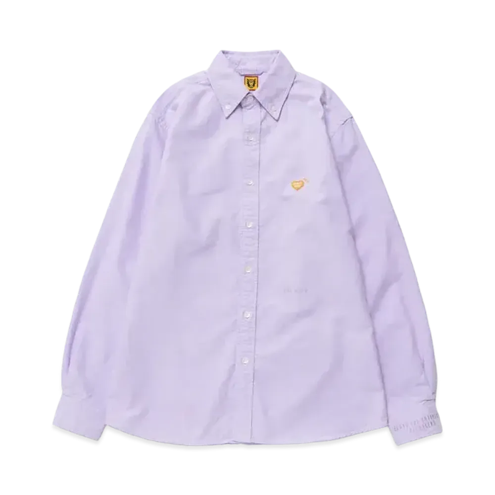 HUMAN MADE OXFORD BD SHIRT "Purple"