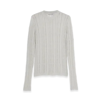 OUR LEGACY Formal Roundneck "Cloud Grey Tech Cotton"