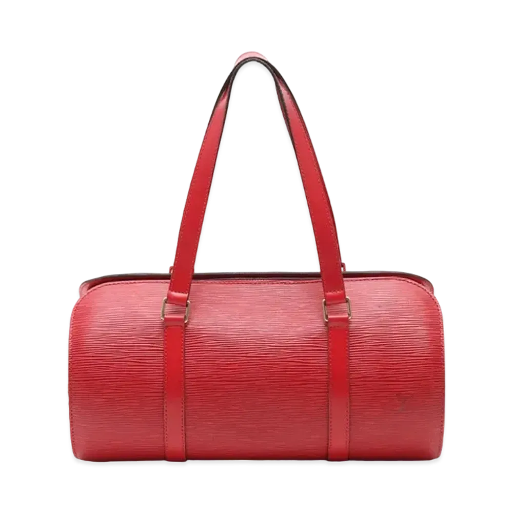Louis Vuitton Epi Soufflot "Castilean Red"