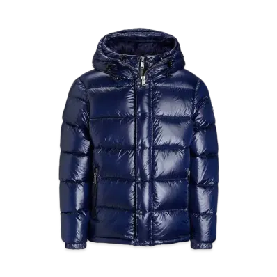 Polo Ralph Lauren Water Reperant Down Hooded Jacket "Navy"