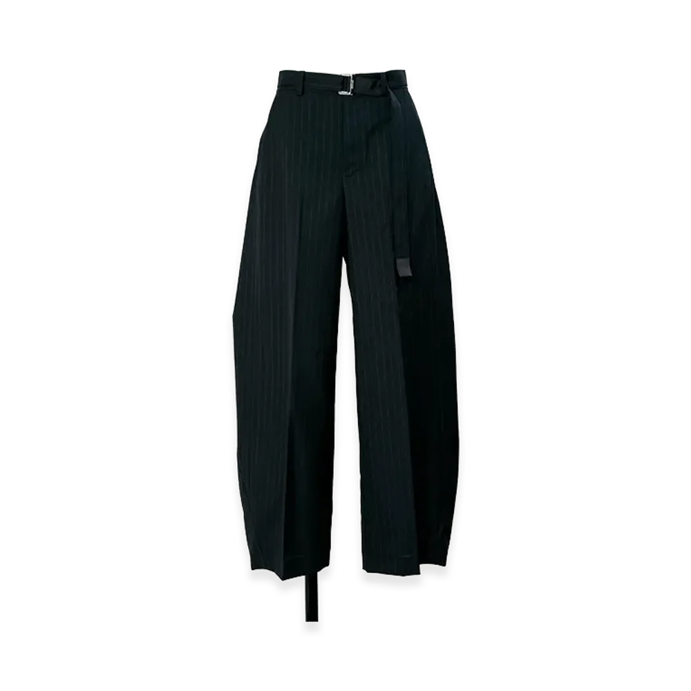 sacai Chalk Stripe Pants "Black"