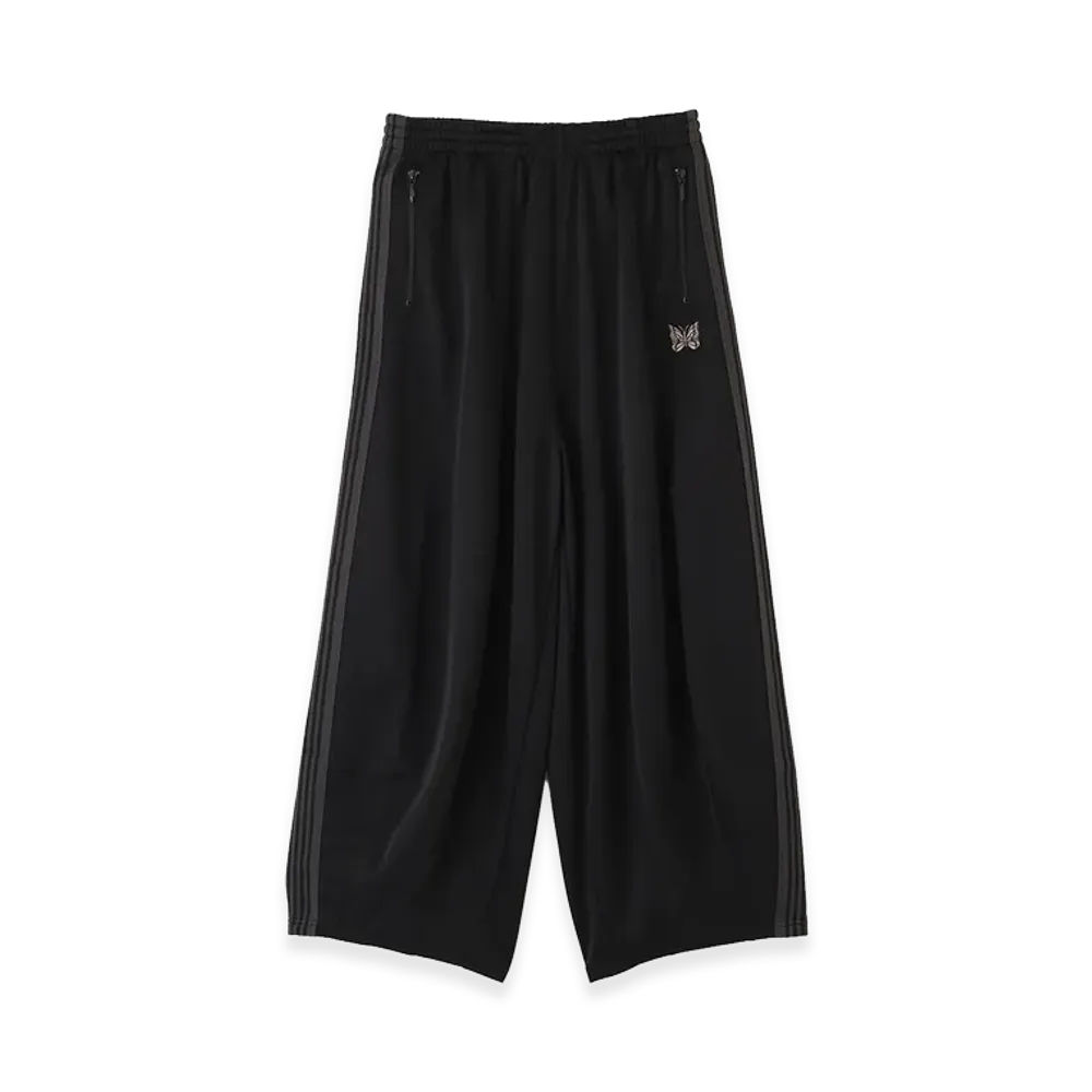 NEEDLES x LHP H.D.Track Pant - Poly Smooth "Black/Charcoal"