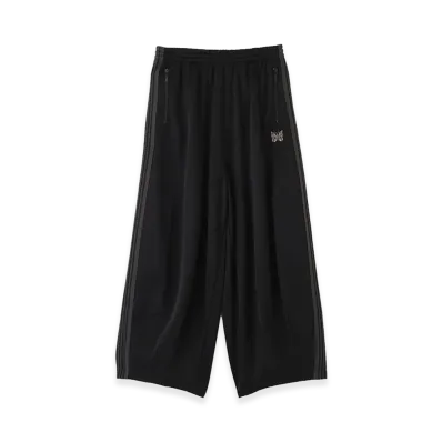 NEEDLES x LHP H.D.Track Pant - Poly Smooth "Black/Charcoal"