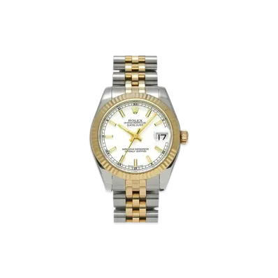 ROLEX Datejust "White/Stainless Steel/Yellow Gold"