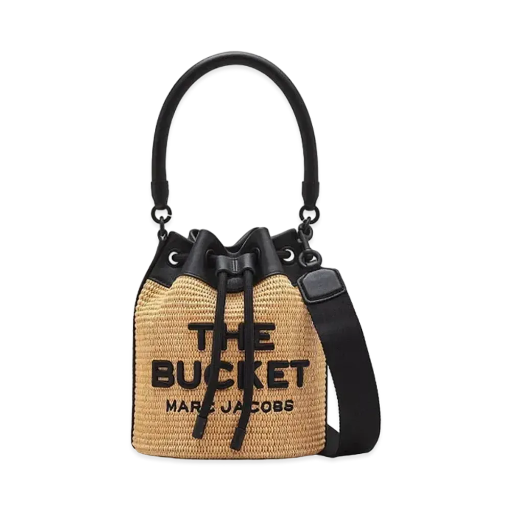 Marc Jacobs The Woven Bucket Bag "Natural"