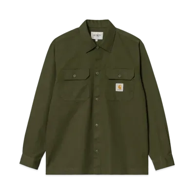Carhartt WIP L/S Craft Shirt "Office Green"