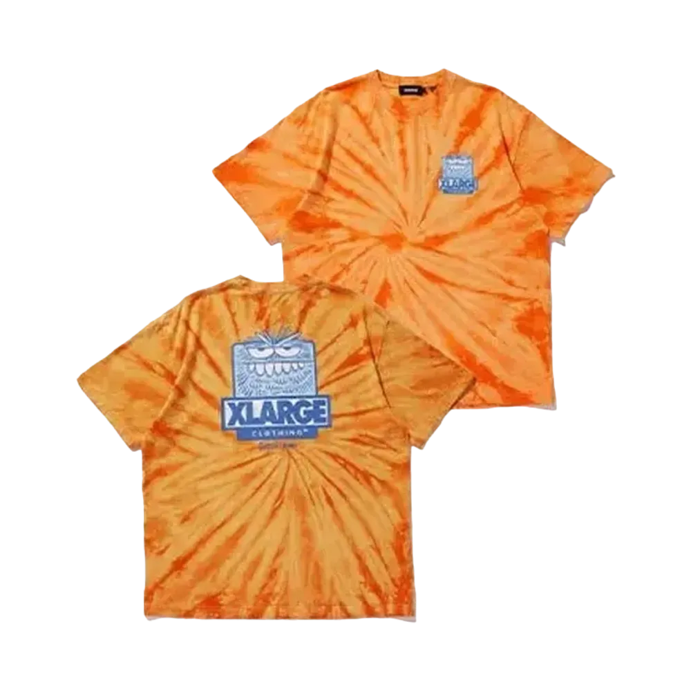 XLARGE x KEVIN LYONS S/S Box Logo Tee "Orange"